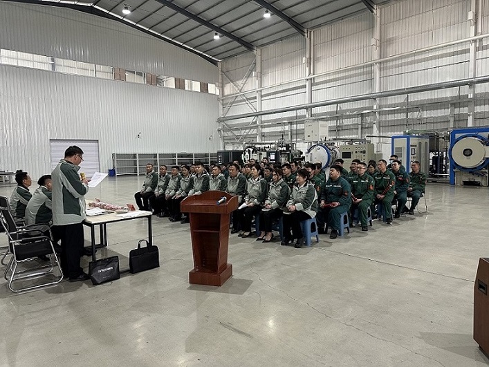 Ceremonia de establecimiento de la segunda fábrica de Hengrui Company